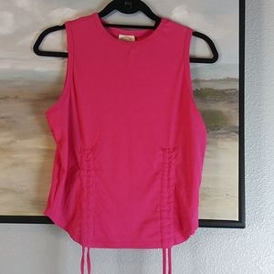 NWT One Step Up Pink Tank Top 1X